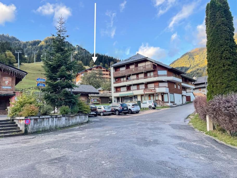 Dans Residence Neuve Le Snow Roc Sur Les Pistes, Grand Studio Cosy 5 Pers Avec Terrasse Panoramique, Sauna, Wifi Saint-Jean-d'Aulps Ngoại thất bức ảnh