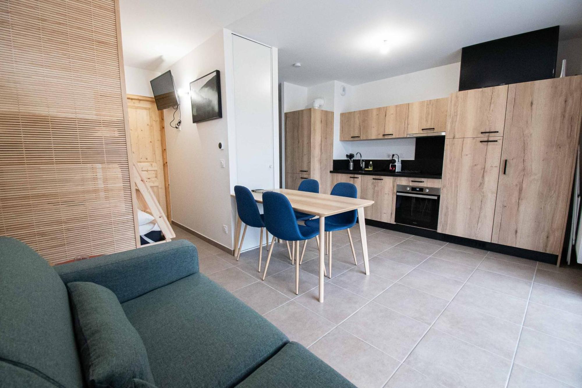 Dans Residence Neuve Le Snow Roc Sur Les Pistes, Grand Studio Cosy 5 Pers Avec Terrasse Panoramique, Sauna, Wifi Saint-Jean-d'Aulps Ngoại thất bức ảnh