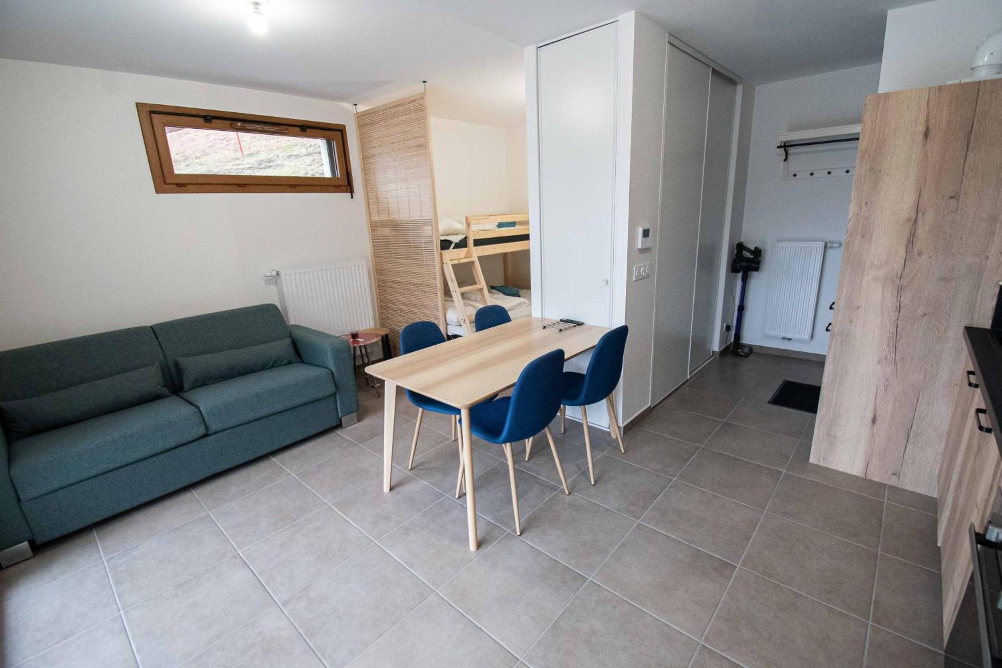 Dans Residence Neuve Le Snow Roc Sur Les Pistes, Grand Studio Cosy 5 Pers Avec Terrasse Panoramique, Sauna, Wifi Saint-Jean-d'Aulps Ngoại thất bức ảnh