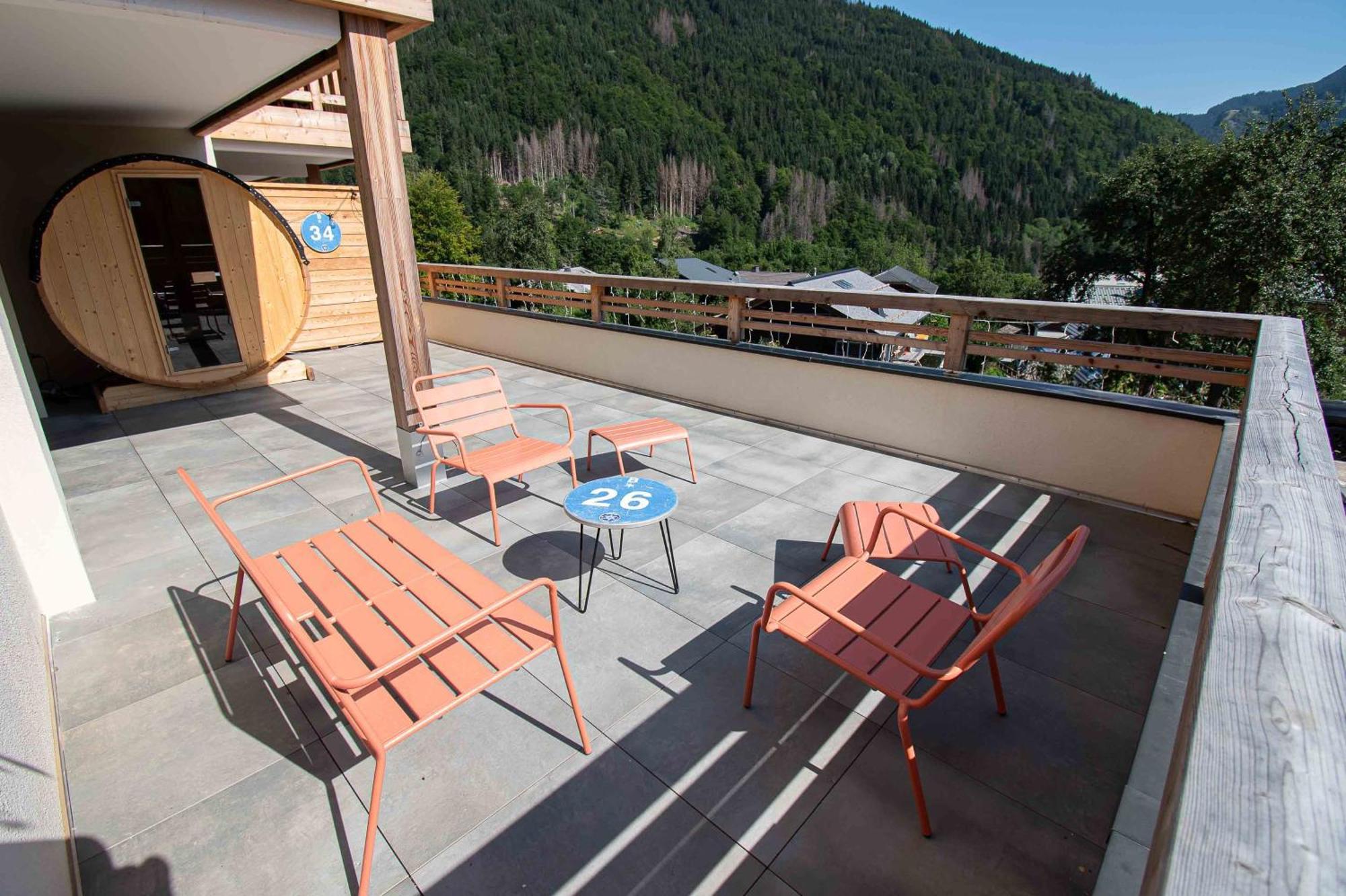Dans Residence Neuve Le Snow Roc Sur Les Pistes, Grand Studio Cosy 5 Pers Avec Terrasse Panoramique, Sauna, Wifi Saint-Jean-d'Aulps Ngoại thất bức ảnh